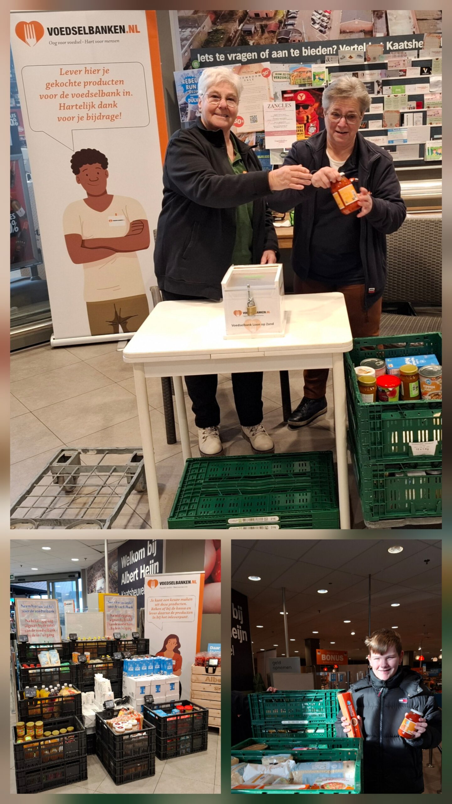 Geslaagde AH-actie